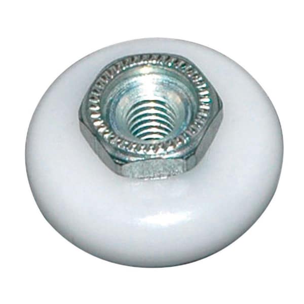 Recinto 0.75 in. Dia. x 0.25 in. Nylon & Plastic Shower Door Wheel, 2PK RE2740885 - main